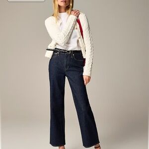 J Crew Slim Wide Leg Jeans